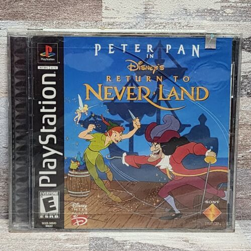 Primary image for Disney's Peter Pan in Return to Never Land (Sony PlayStation 1, 2002) Brand New