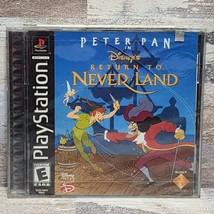 Disney&#39;s Peter Pan in Return to Never Land (Sony PlayStation 1, 2002) Brand New - £27.24 GBP