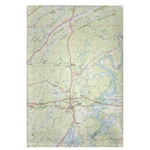 Betsy Drake Logan Martin Lake, AL Nautical Map Guest Towel - £27.68 GBP