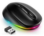 seenda Rechargeable Wireless Mouse -Light Up Mouse for Laptop, Small Cor... - $25.99