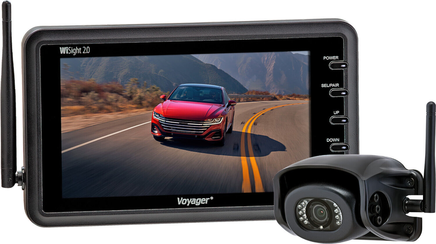 Voyager WVSXP70 Wireless Camera System for RV &amp; Trailer, Wisight 2.0 Tec... - $478.99