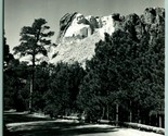 RPPC Mount Rushmore National Monument Black Hills SD South Dakota Postca... - £3.85 GBP