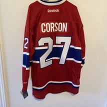 MENS NWT XXL Shayne CORSON 27 Montreal Canadiens REEBOK Hockey Jersey FI... - $98.99