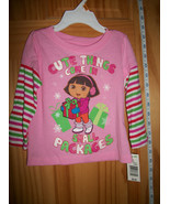 Dora The Explorer Baby Clothes 18M Infant Pink Shirt Nick Cute Thing Win... - $11.68 CAD