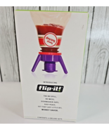 Flip-It Bottle Cap System Money Saver No Spill or Mess Missing 2 Pieces - $10.88
