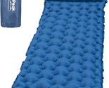 Hiipeak Sleeping Pad - Ultralight Inflatable Sleeping Mat With Built-In ... - $45.98