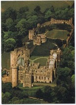 Postcard Aerial View Arundel Castle West Sussex England UK - £2.86 GBP