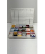 Large Lot of Carded Embroidery Floss  Multicolor w/ Organizer - €17,91 EUR
