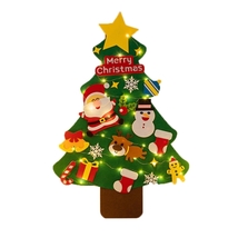 High Quality Felt Christmas Tree with 4m String Lights for Educational Kids / A - £22.43 GBP