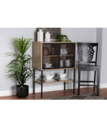 Cagney Natural Brown and Natural Rattan Sideboard Buffet - $2,208.90 MXN