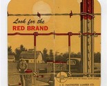 Red Brand Pocket Notebook Keystone Steel &amp; Wire 1960  - £9.32 GBP