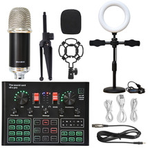 V8s Sound Card Suit Mobile Phone Sound Card Microphone Microphone Bracke... - $131.00