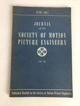 SMPE Journal Of The Society Of Motion Picture Engineers June 1947 VOL 48... - £10.16 GBP
