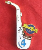 Tel aviv Hard Rock Cafe saxophone Pin 4th anniversary Catalog #9708 SAX - $19.99