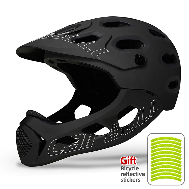 Cairbull Full Face Cycling Helmet Man Mountain  Safety Bike Hat Woman Mtb Bike C - £107.51 GBP