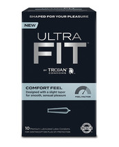 Trojan Ultrafit Comfort Feel Condom - Pack Of 10 - £46.89 GBP