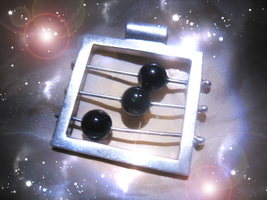 Haunted Abacus Necklace Eliminate Debts Highest Light Collection High Magick - $339.77