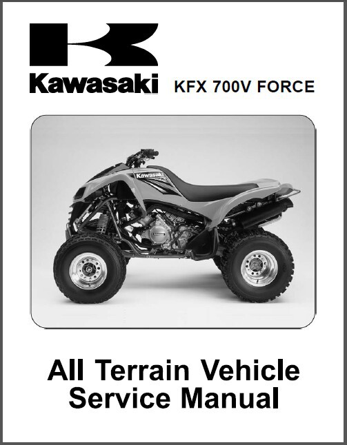 Kawasaki KFX 700V Force ATV Service Repair & Parts Manual CD  KFX700 KFX700V 700 - $12.00