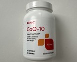 GNC CoQ-10 100mg, 120 Softgels, Sealed, Exp 02/2025 - £18.81 GBP
