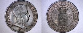 1906(6) Spanish 1 Centimo World Coin - Spain - $14.99