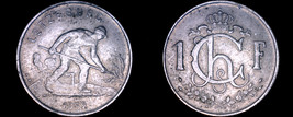 1952 Luxembourg 1 Franc World Coin - £4.59 GBP