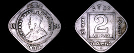 1935-B Indian 2 Anna World Coin - British India - $14.99