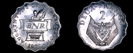 1970 Rwandan 2 Franc World Coin - Rwanda - £3.98 GBP