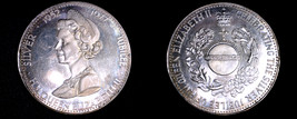 1977 Great Britain Elizabeth Silver Jubilee World Medal - 25th Anniv of ... - $29.99