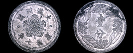 1940-KT7 Japanese Puppet States Manchukuo 1 Fen World Coin - China - WWII Era - $19.99