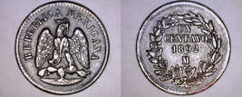 1892-Mo Mexican 1 Centavo World Coin - Mexico - £17.57 GBP