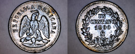 1890-Mo Mexican 1 Centavo World Coin - Mexico - £17.57 GBP