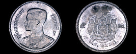 1950 BE2493 Thai 5 Satang World Coin - Thailand Siam Y-72 - $3.75