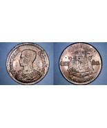 1957 BE2500 Thai 10 Satang World Coin - Thailand Siam Y-79a - £3.18 GBP