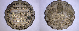 Undated Brass Jeweller's Advertising Token Paris France - £24.12 GBP