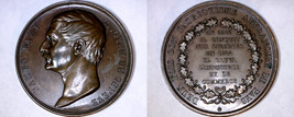 c.1855 Medal Geneva Switzerland James Fazy - $59.99