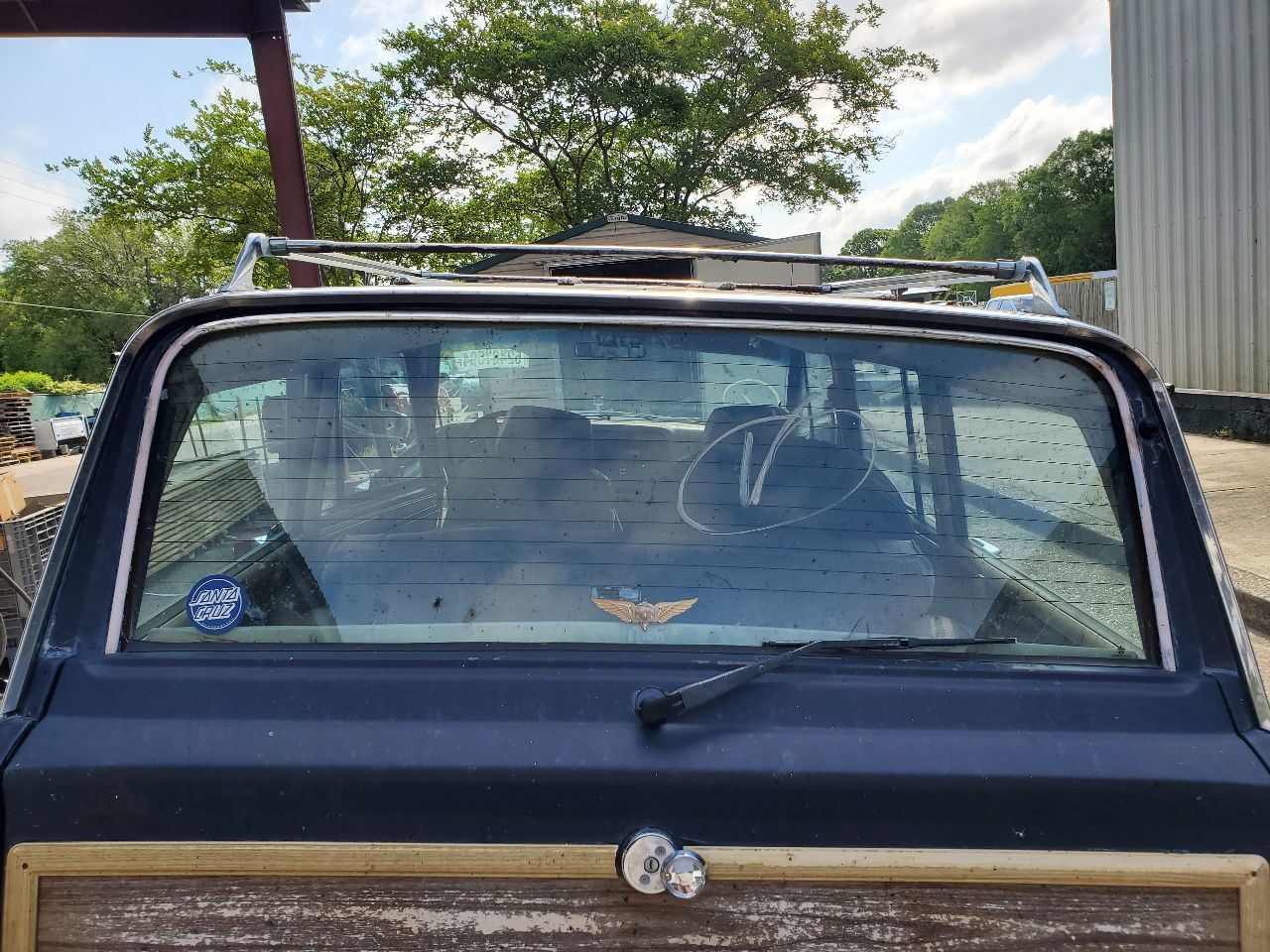 1975 1983 Jeep Grand Wagoneer OEM Rear Back Glass  Item image 8