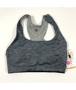 Shape Activewear Sports Bra Breathable Removable Cups Heathered Blue Gra... - £7.65 GBP