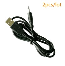 2X USB to 2.5mm Audio Charging Cable Cord for JBL Synchros S300 S300I S300a - $7.91