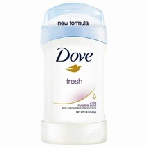 12 Pack Dove Antiperspirant Deodorant Fresh 24hr Invisible Solid (1.6oz)... - $33.66