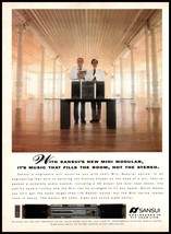 1990 Sansui MC-1000 Mini Component Stereo System Vintage Print Ad Audiophile Art - £8.20 GBP