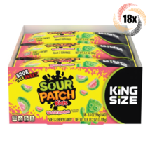 Full Box 18x Packs Sour Patch Kids Watermelon King Size Sour Candy | 3.4oz - £31.89 GBP