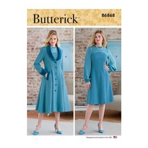 Butterick Sewing Pattern 6868 R11127 Coat Dress Misses Size 8-16 - £7.16 GBP