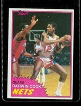 Vintage 1980-81 FLEER Basketball Trading Card #77 DARWIN COOK New Jersey Nets - £3.88 GBP