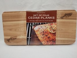 Williams-Sonoma Set Of Four Cedar Planks 15&quot; X 17&quot; - £38.65 GBP