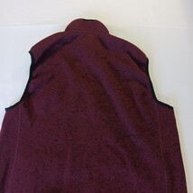 Lee Regular Fit RN#64866 Men's Sleeveless Fleece Vest In Zinfandel Red Size L image 13