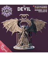 3D Printed Clay Cyanide The Devil Tarot Ragnarok D&amp;D - €17,05 EUR