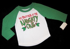 BOYS 18 MONTHS - Now &amp; Zen - My Brother is the Naughty One Holiday PULLO... - $152.29 MXN
