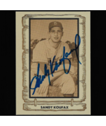 Sandy Koufax autograph signed 1980 Baseball Legends card #10 Dodgers - $129.99