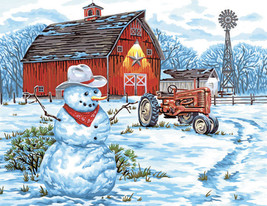 Country Snowman Cross Stitch Pattern***LOOK*** - £2.32 GBP