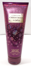 Bath and Body Works Thousand Christmas Wishes Ultra Shea Body Cream 8 oz - £12.04 GBP